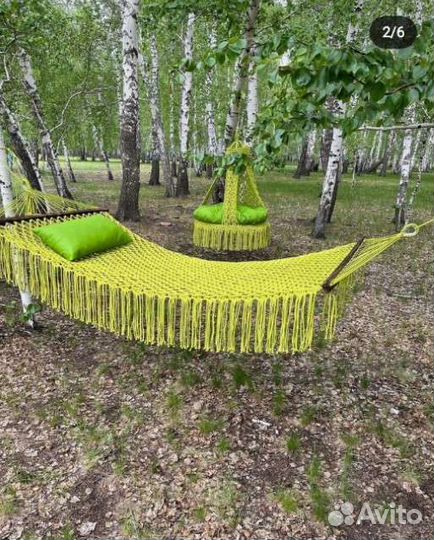 Качели макраме
