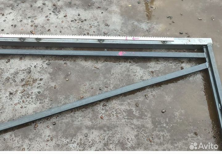 Откатные ворота - каркас