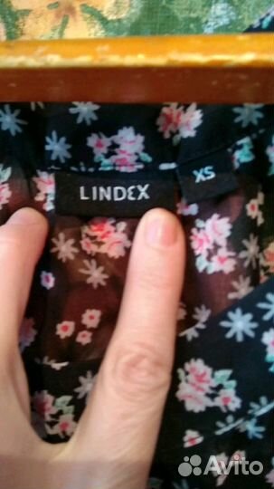 Блузка lindex шифон швеция