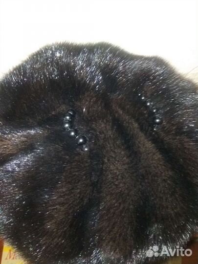 Норковый берет