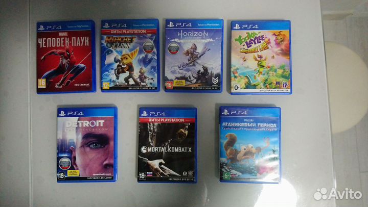 Игры для приставок ps4 бу