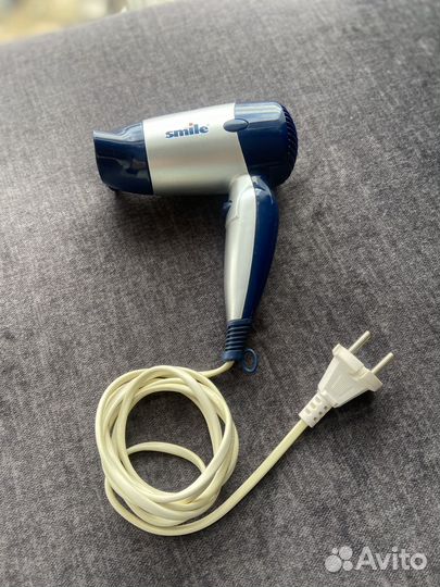 Фен для волос дорожный складной Smile