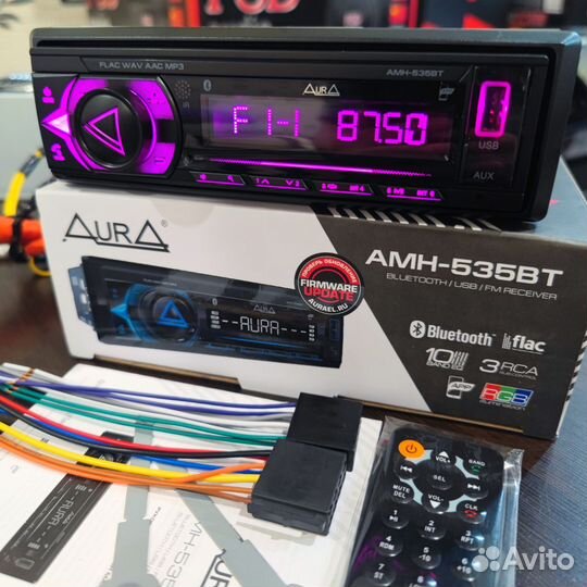 Магнитола Aura Amh 535 BT Новая