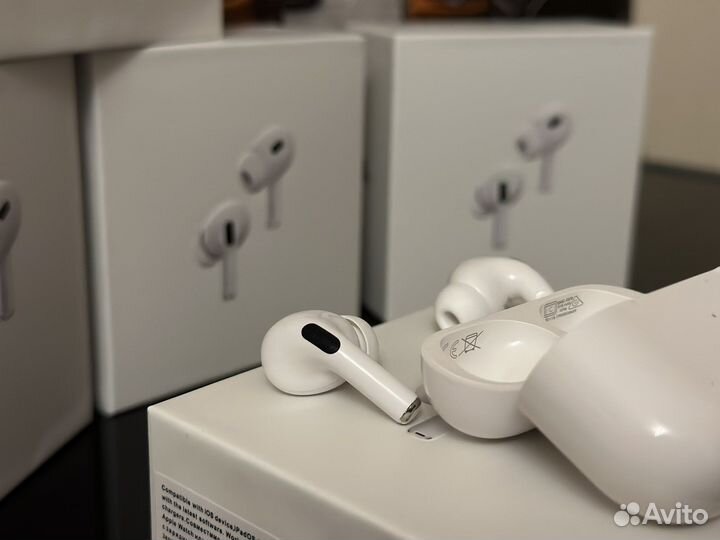 Airpods pro 2 1:1 с шумоподавлением + чехол