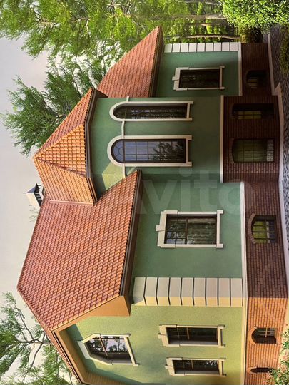 Коттедж 279,5 м² на участке 6,8 сот.