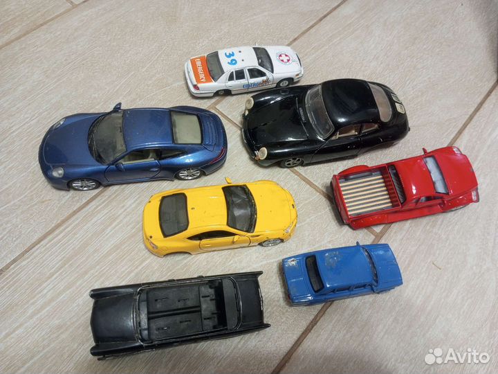 Металл модельки машин на запчасти