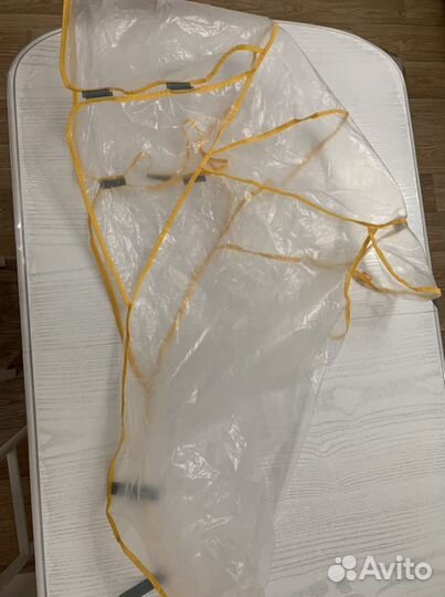 Универсальный дождевик на коляску