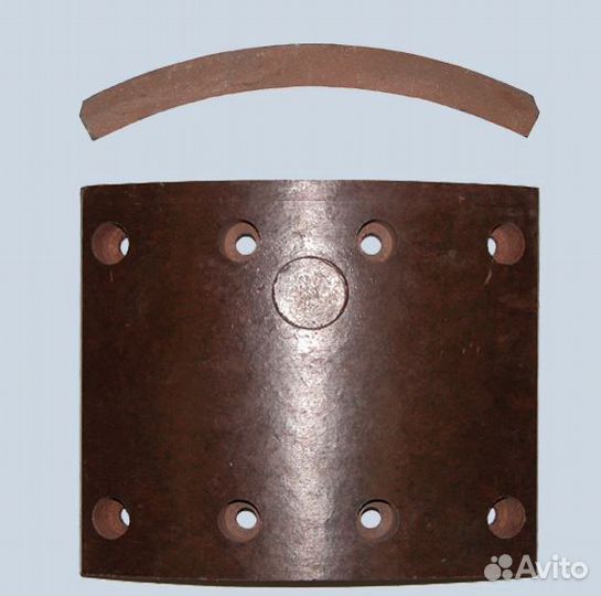 Накладка тормозная маз-6422