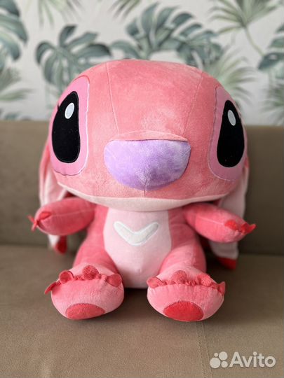 Новая мягкая игрушка Стич розовый