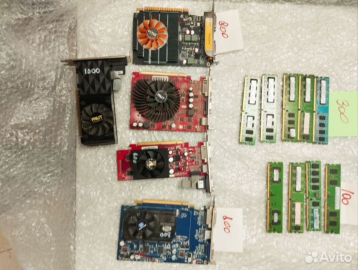 Видеокарты и память