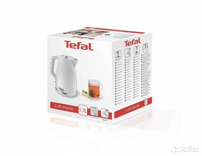 Чайник электрический новый tefal