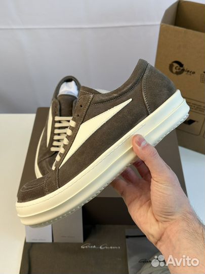 Rick Owens Vans Vintage Dust/Milk 9.5US