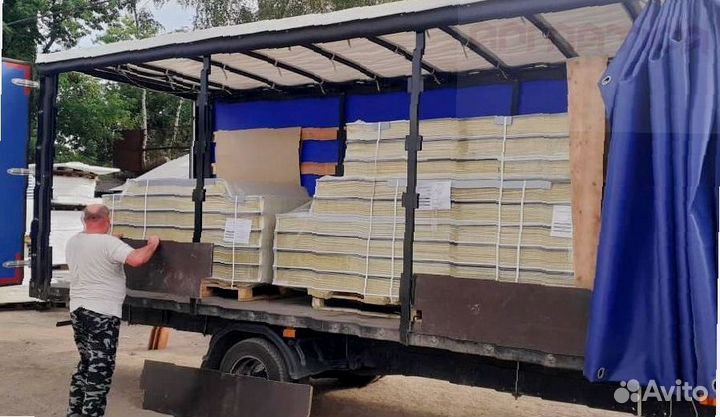 Сэндвич панели минеральная вата