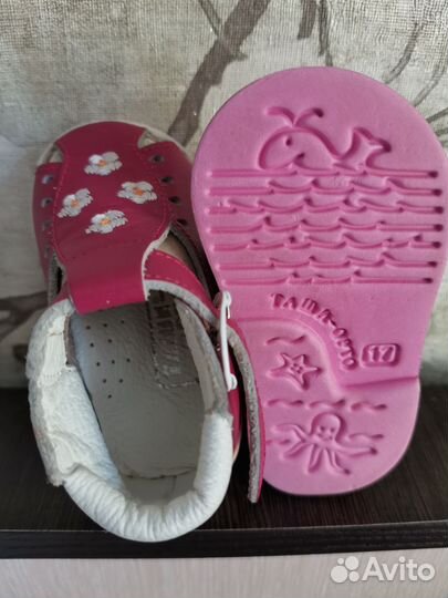 Ортопедические сандалии для девочки