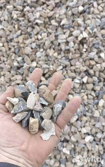 Щебень гравийный