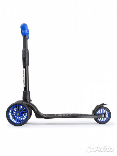 Самокат детский baby синий/черный