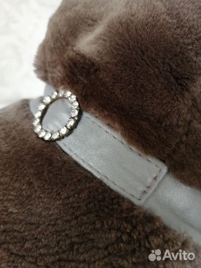 Шапка-кепка щипаная норка женская 57/58 Мелита