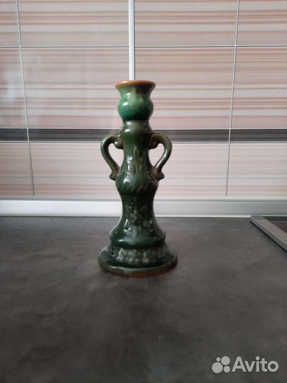 Керамический подсвечник