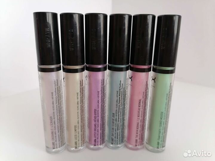 Блески перламутровые для губ NYX duo chromatic