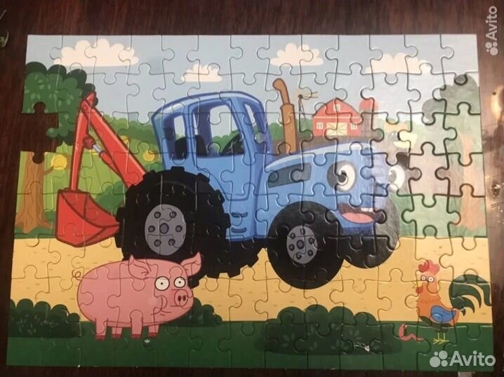 Детские пазлы пакетом