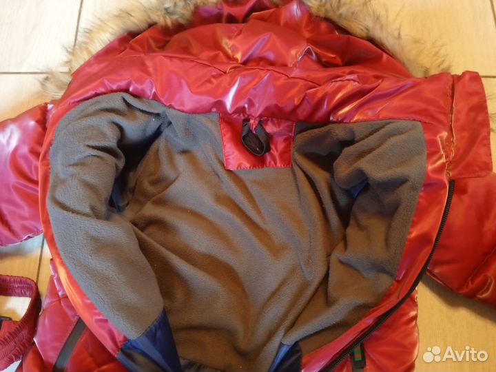 Зимний комбинезон для девочки 92 98