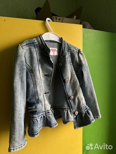 Джинсовый пиджак