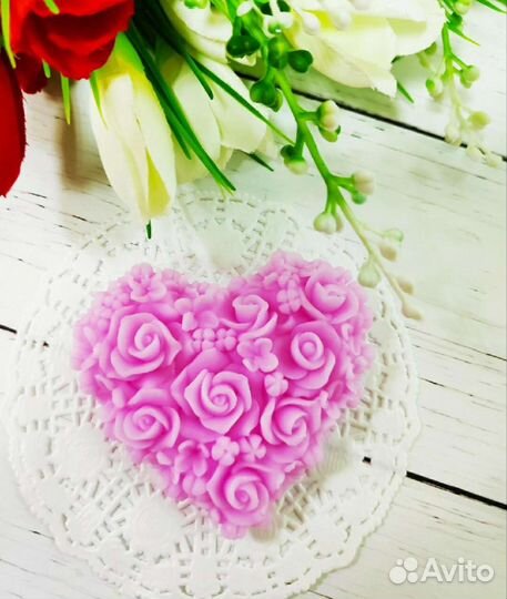 Мыло сердце подарок