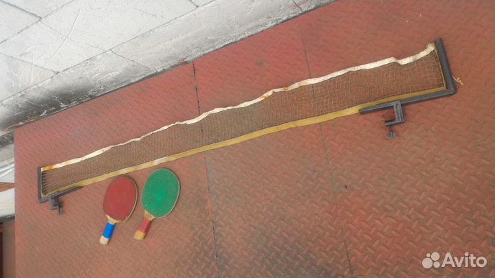 Сетка и ракетки для настольного тенниса СССР