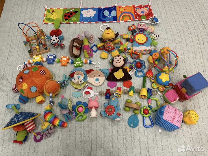 Пакет детских игрушек от 0 до 1 года