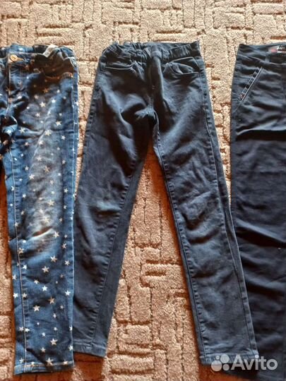 Брюки для девочки, 134 см