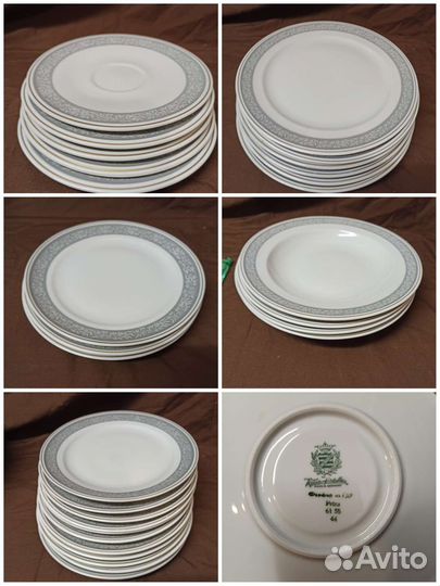 Тарелки периода СССР и другая пос