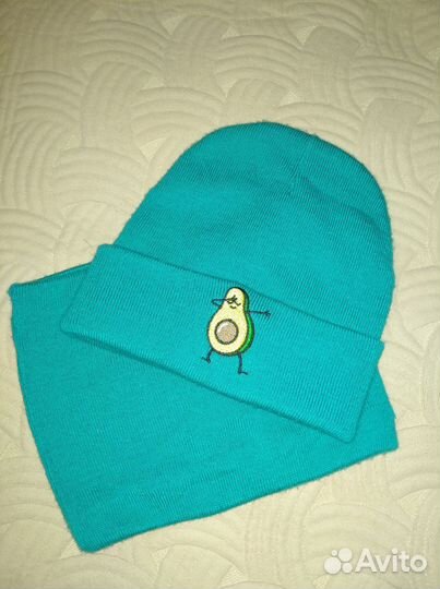 Комплект шапка и снуд