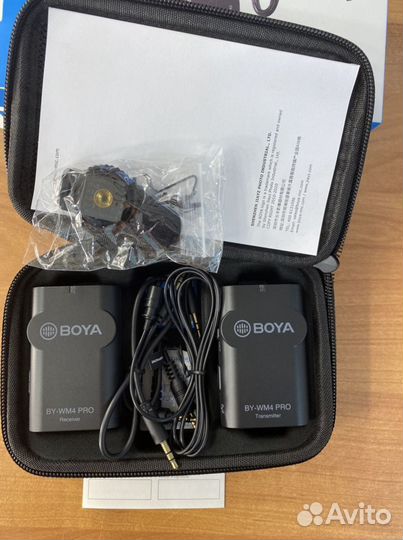 Микрофон петличный boya BY-WM4 PRO