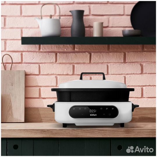Элетросковорода Kitfort