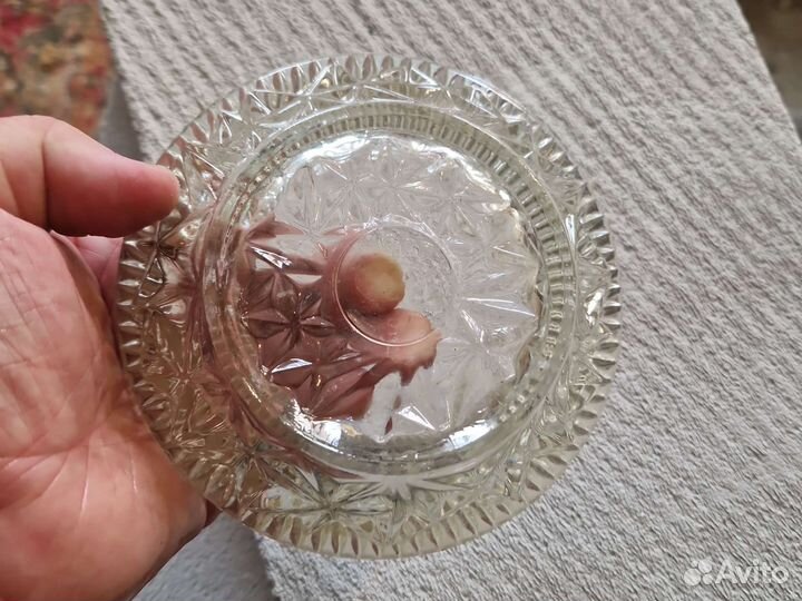 Пепельница хрустальная СССР