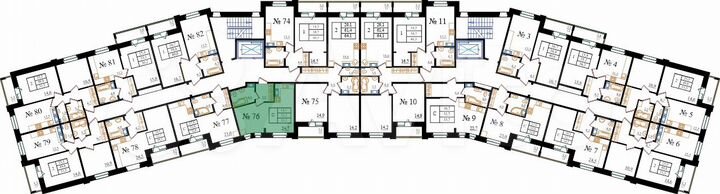 Квартира-студия, 33,2 м², 2/8 эт.