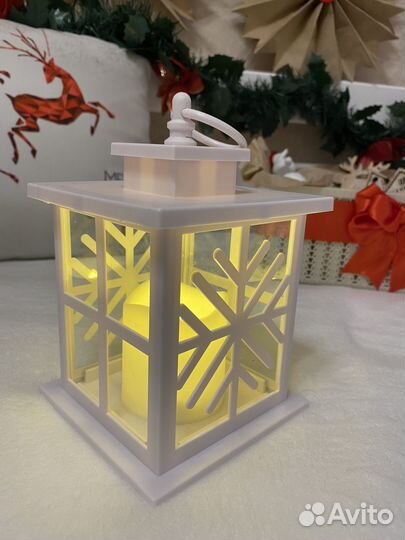 Фонарь новогодний