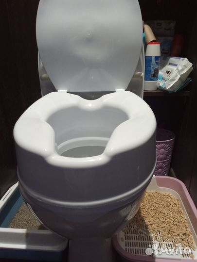 Ортопедическое сиденье (насадка) на унитаз