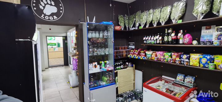Магазин разливных напитков + цветочный отдел