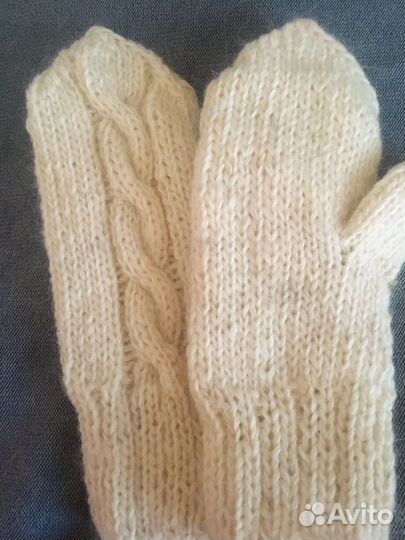 Варежки женские ручная работа