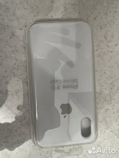 Чехол на iPhone x/xs white