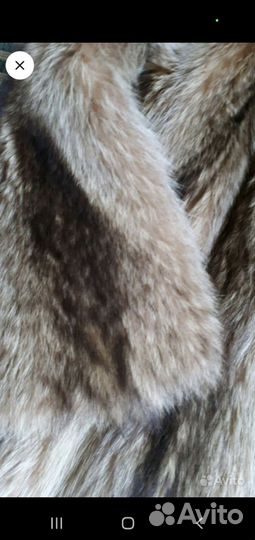 Шуба женская из енота