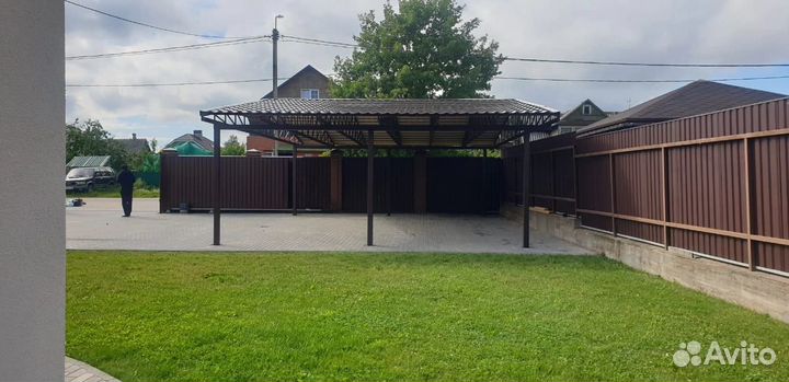 Арочный навес для авто