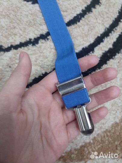 Подтяжки синие для детей