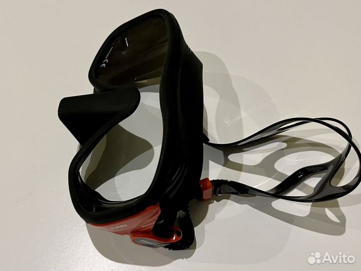 Маска для дайвинга Mares Juno черный/красный