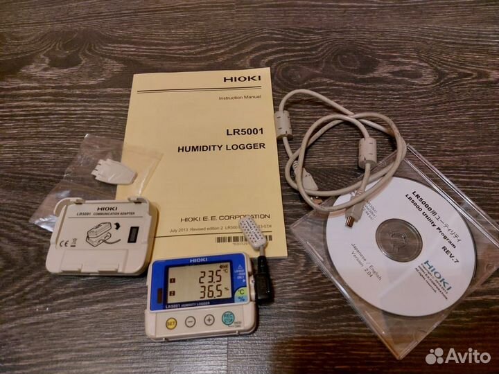 Рекордер температуры и влажности hioki LR5001