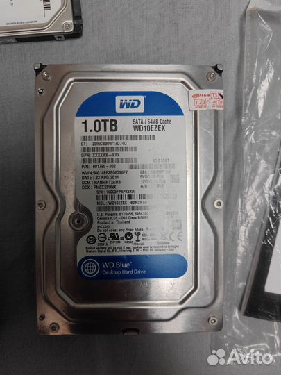 Жесткий диск WD Blue 1TB 64MB cache
