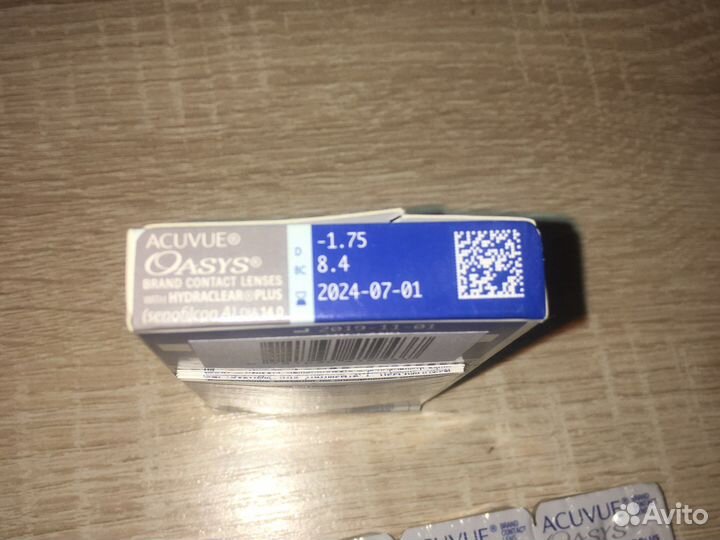 Линзы acuvue oasys двухнедельные