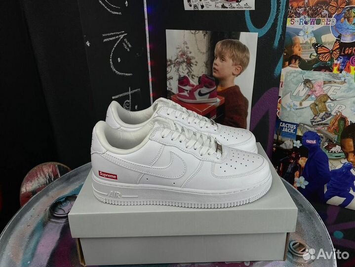 Кроссовки Nike Air Force x Supreme арт:9220251