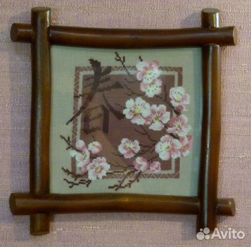 Вышитая крестом картина 